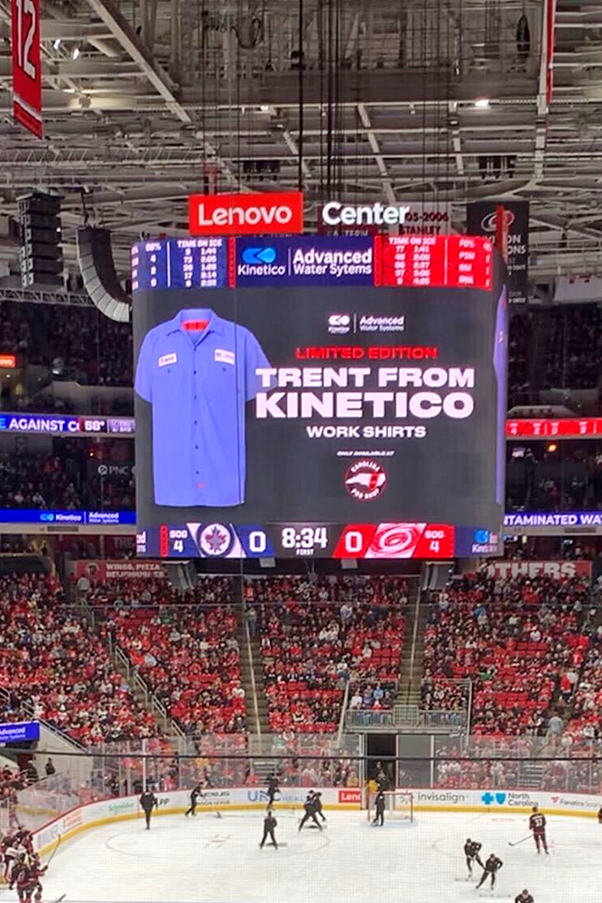 Trent from Kinetico Canes birthday game